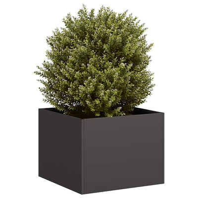 Vidaxx jardinière 40x40x30 cm acier noir