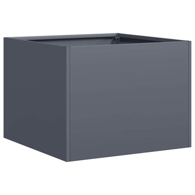 Vidaxx jardinière 40x40x30 cm acier anthracite