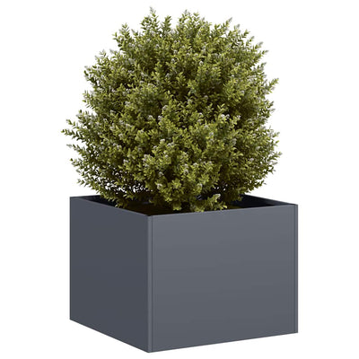 Vidaxx jardinière 40x40x30 cm acier anthracite