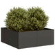 Vidaxx jardinière 80x80x30 cm acier noir