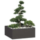 Vidaxx jardinière 100x100x40 cm acier noir