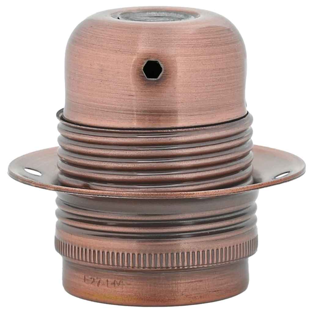 VidaXL douilles de lampe 2 pcs bronze rouge E27