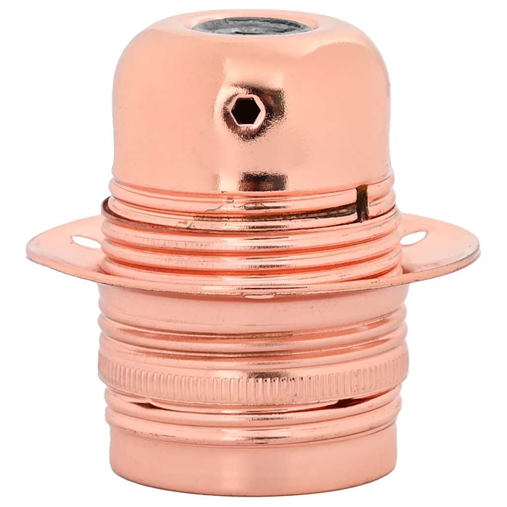 VidaXL douilles de lampe 2 pcs or rose E27