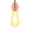 VidaXL douilles de lampe 2 pcs or rose E27