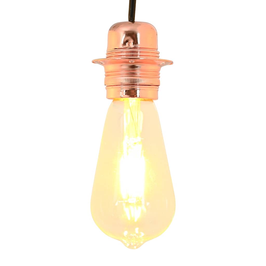 VidaXL douilles de lampe 2 pcs or rose E27