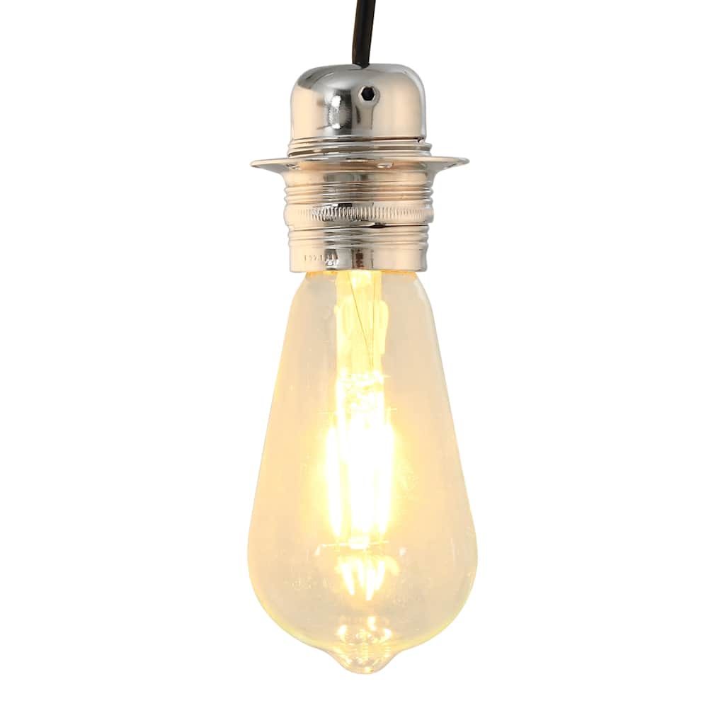 VidaXL douilles de lampe 2 pcs nickel satiné E27