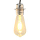 VidaXL douilles de lampe 2 pcs nickel satiné E27