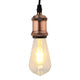 VidaXL douilles de lampe 2 pcs bronze rouge E27