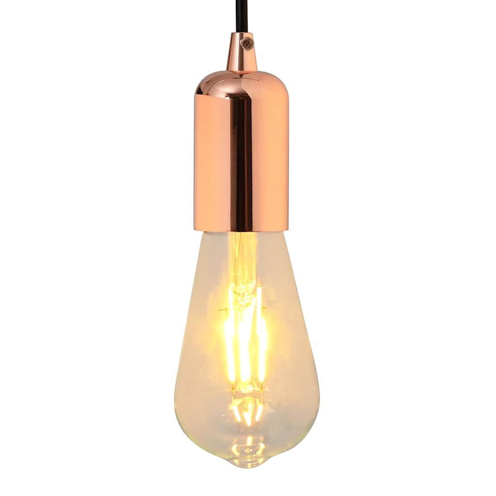 VidaXL douilles de lampe 2 pcs or rose E27