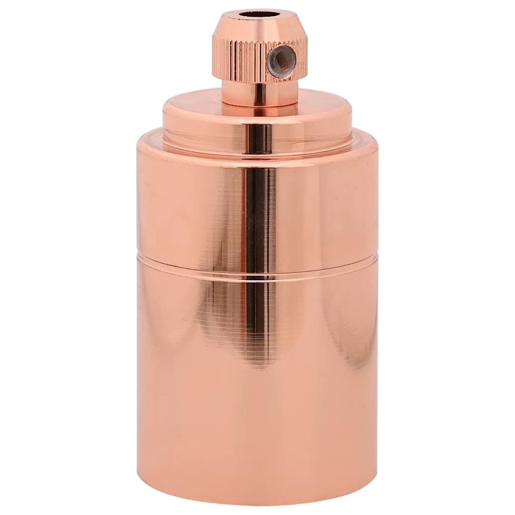 VidaXL douilles de lampe 2 pcs or rose E27