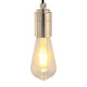 VidaXL douilles de lampe 2 pcs nickel satiné E27
