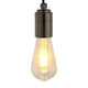 VidaXL douilles de lampe 2 pcs noir brillant E27
