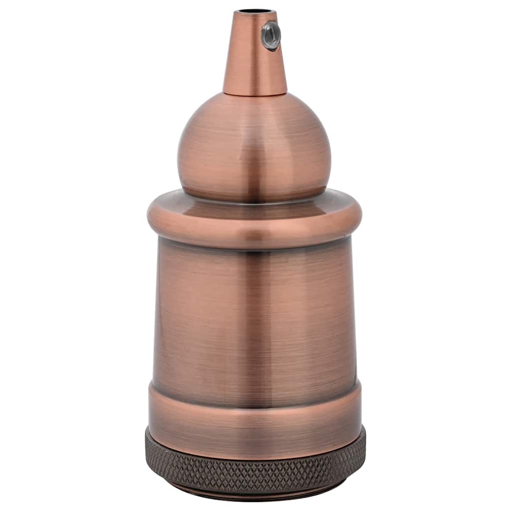 VidaXL douilles de lampe 2 pcs bronze rouge E27