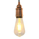 VidaXL douilles de lampe 2 pcs bronze rouge E27