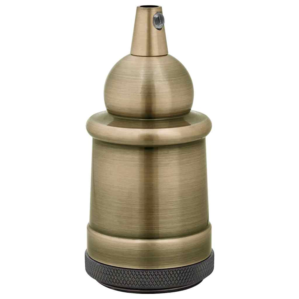 VidaXL douilles de lampe 2 pcs bronze E27