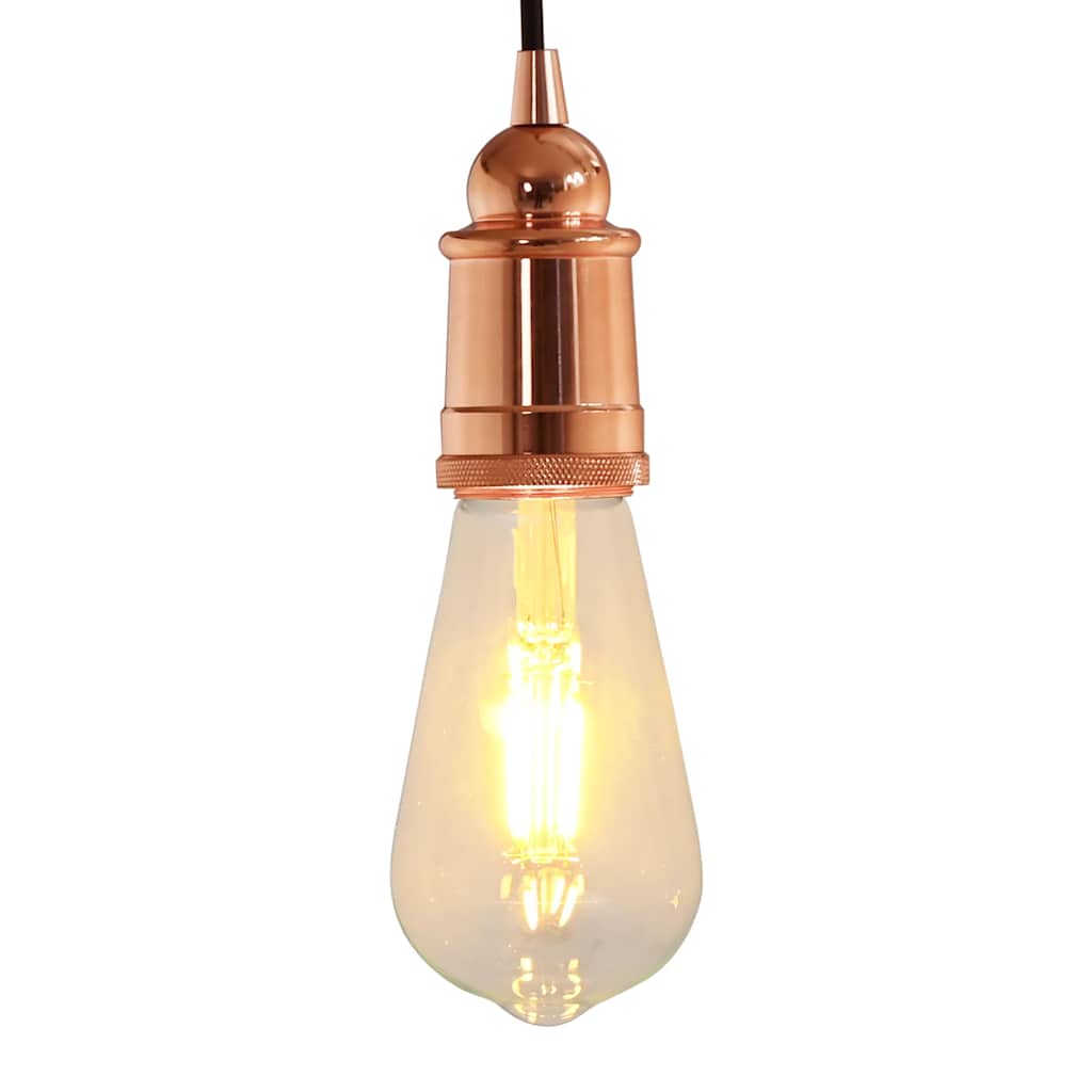VidaXL douilles de lampe 2 pcs or rose E27