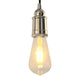 VidaXL douilles de lampe 2 pcs nickel satiné E27