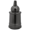 VidaXL douilles de lampe 2 pcs noir brillant E27