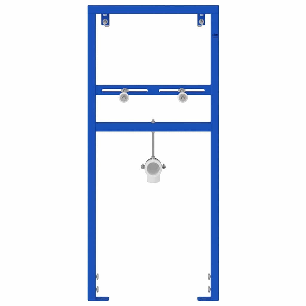 Vidaxx support mural de salle de bain bleu 50 x 3 x 112 cm