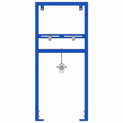 Vidaxx support mural de salle de bain bleu 50 x 3 x 112 cm