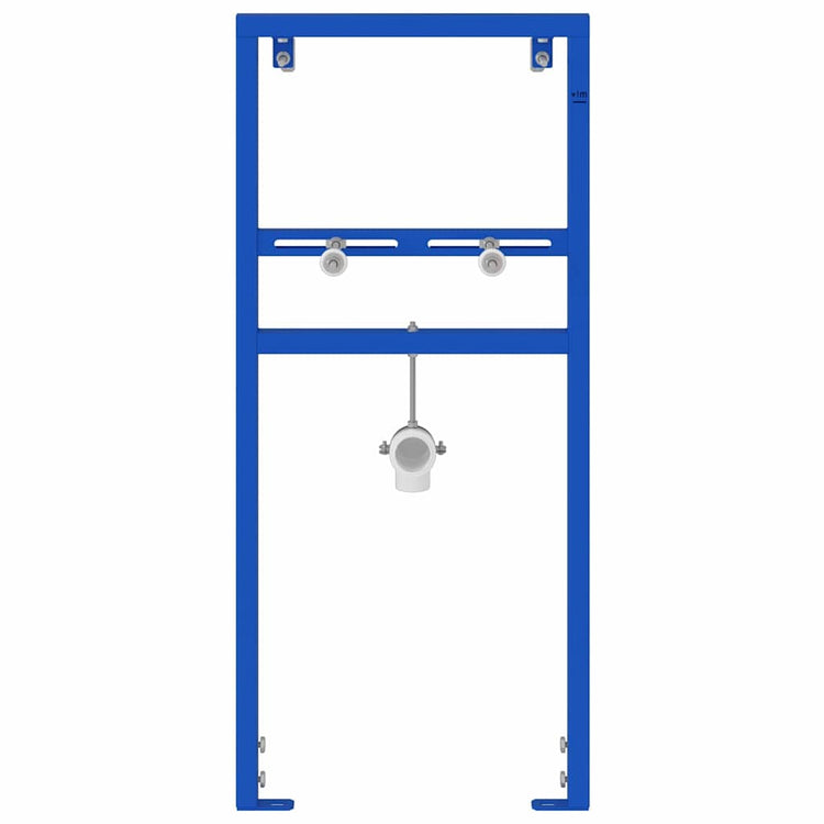 Vidaxx support mural de salle de bain bleu 50 x 3 x 112 cm