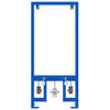 Vidaxx support mural de salle de bain bleu 50 x 3 x 112 cm