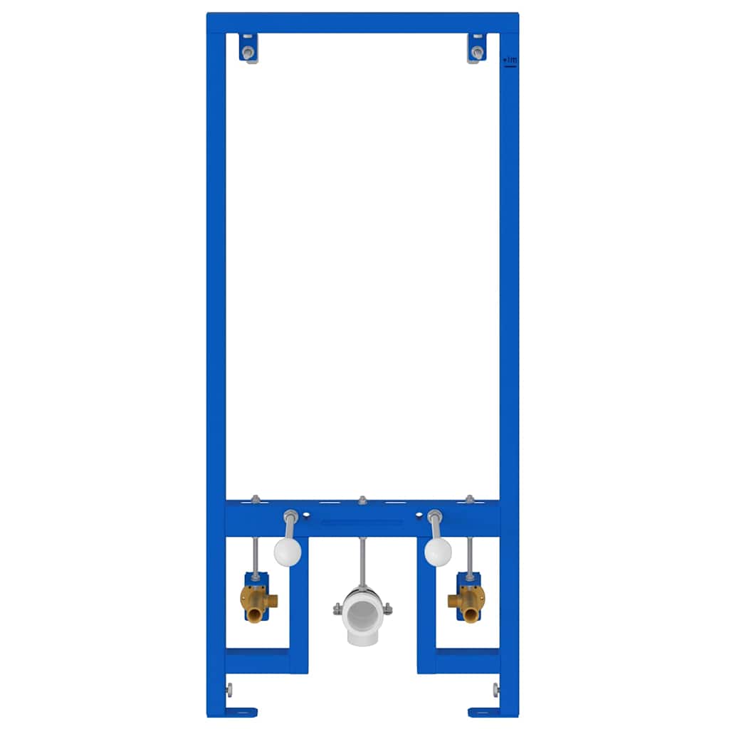 Vidaxx support mural de salle de bain bleu 50 x 3 x 112 cm