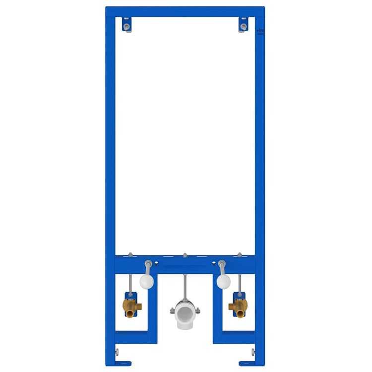 Vidaxx support mural de salle de bain bleu 50 x 3 x 112 cm