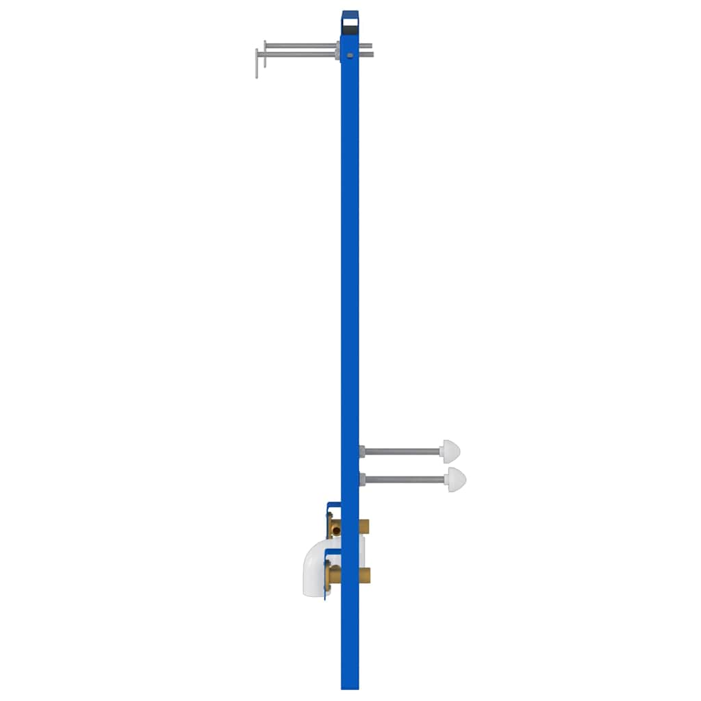 Vidaxx support mural de salle de bain bleu 50 x 3 x 112 cm