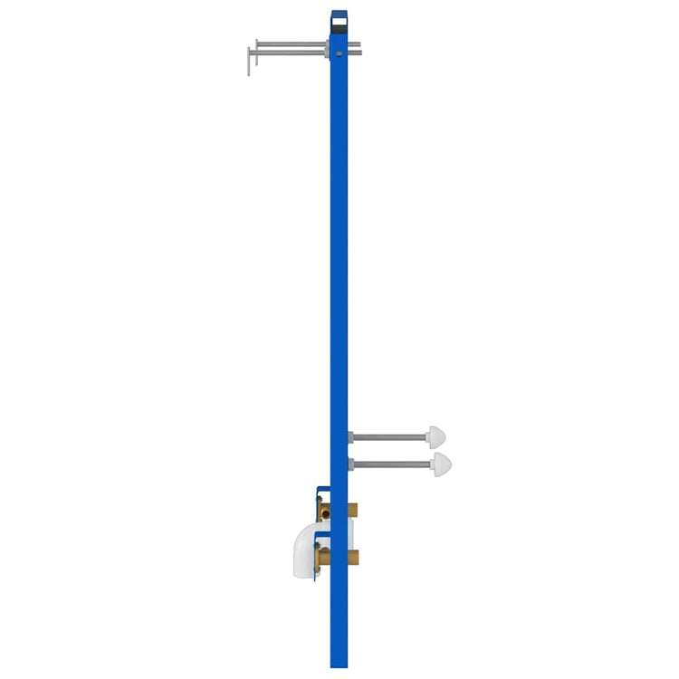 Vidaxx support mural de salle de bain bleu 50 x 3 x 112 cm