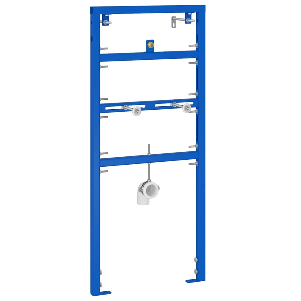 Vidaxx support mural de salle de bain bleu 50 x 3 x 112 cm