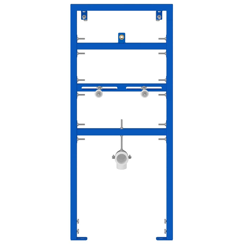 Vidaxx support mural de salle de bain bleu 50 x 3 x 112 cm