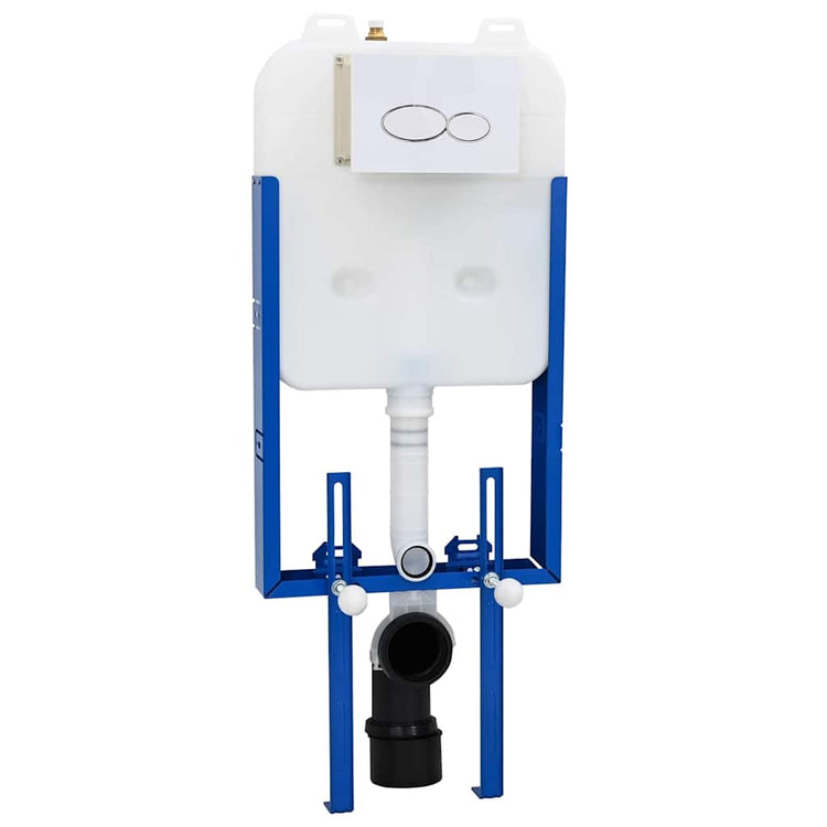 VidaXL cadre de citerne avec rangement blanc 50 x 8 x 131 cm acier