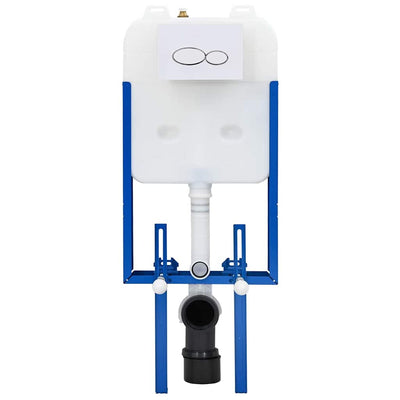 VidaXL cadre de citerne avec rangement blanc 50 x 8 x 131 cm acier