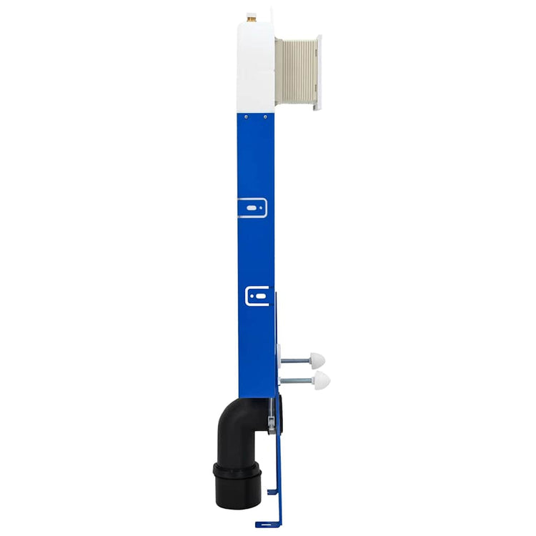 VidaXL cadre de citerne avec rangement blanc 50 x 8 x 131 cm acier