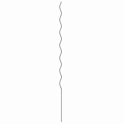 VidaXL support pour plantes 20 pcs vert 110 x 0,6 x 0,6 cm acier