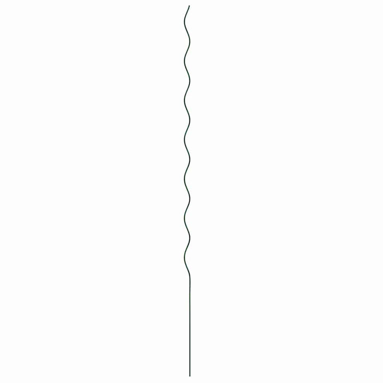 VidaXL support pour plantes 20 pcs vert 110 x 0,6 x 0,6 cm acier