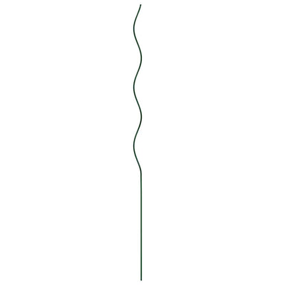 VidaXL support pour plantes 50 pcs vert 110 x 0,6 x 0,6 cm acier