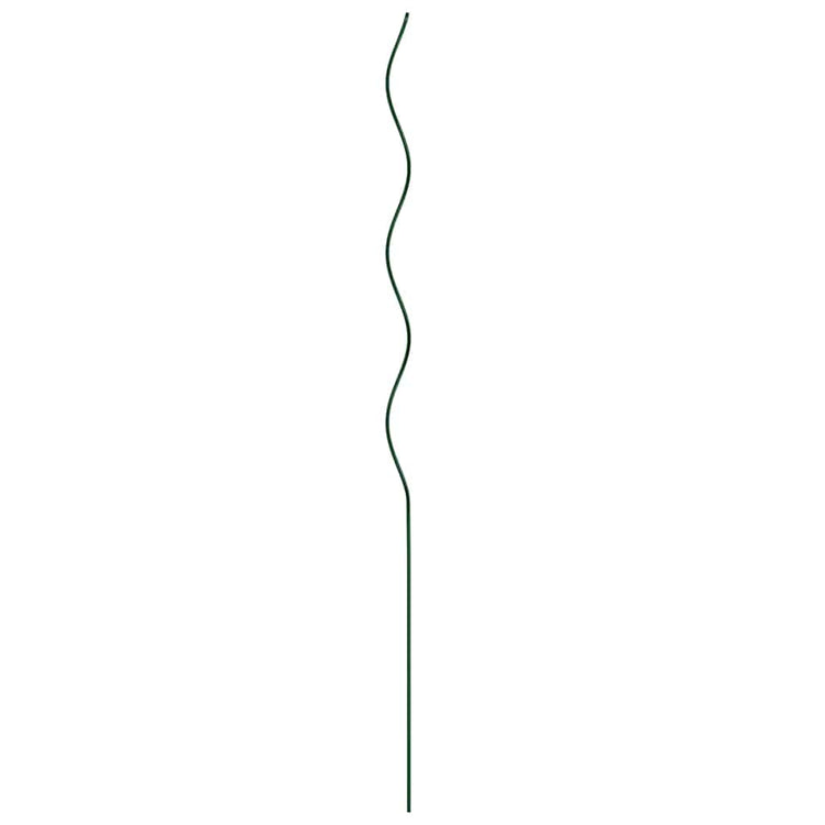 VidaXL support pour plantes 20 pcs vert 110 x 0,6 x 0,6 cm acier