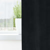 Vidaxl rideaux occultants 2 pcs noir 140 x 260 cm velours