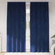 Vidaxx rideaux occultants 2 pcs bleu foncé 140 x 225 cm velours