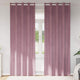 Vidaxx rideaux occultants 2 pcs rose foncé 140 x 225 cm velours