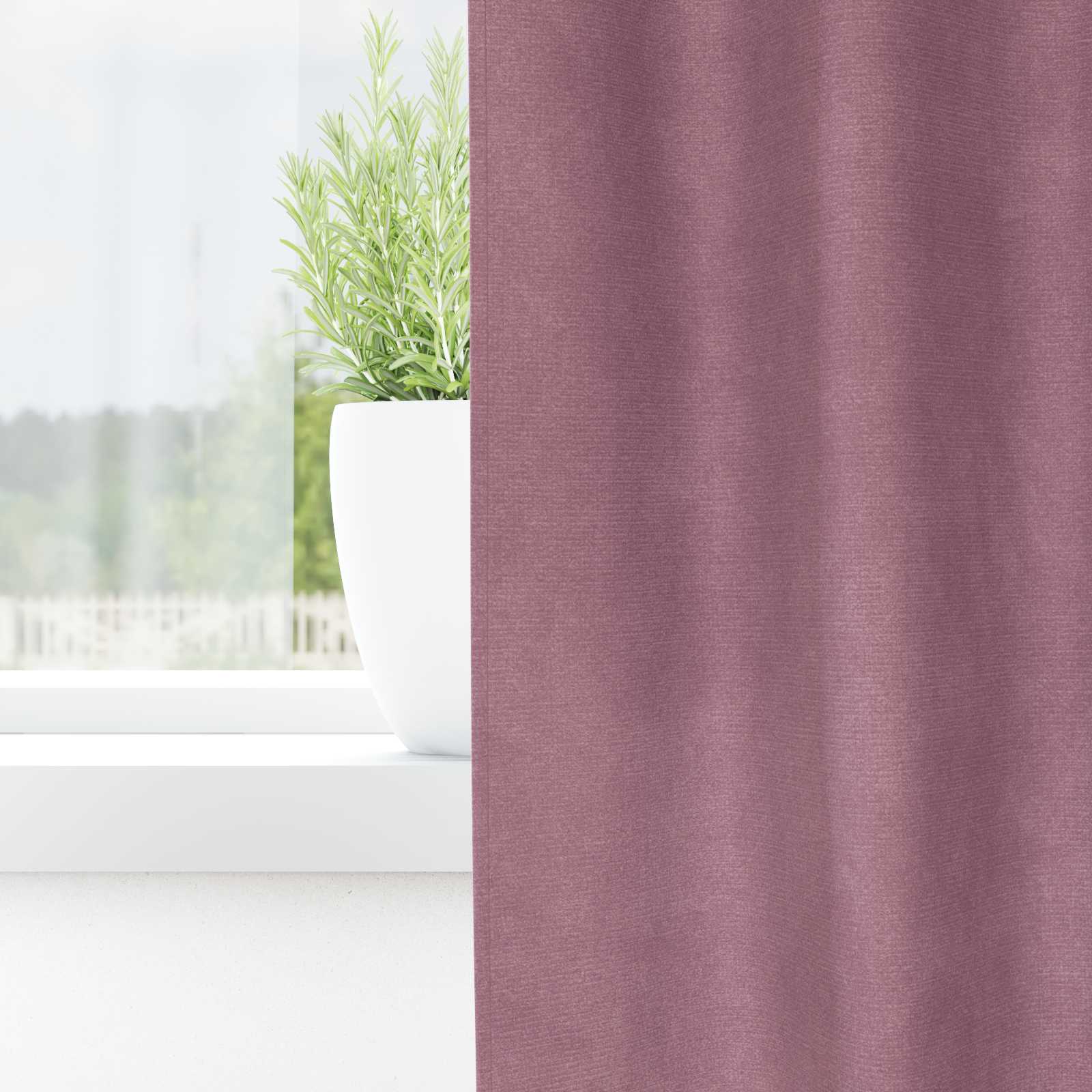 Vidaxl rideaux occultants 2 pcs rose foncé 140 x 245 cm velours