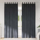 Vidaxl rideaux occultants 2 pcs gris clair 140 x 225 cm velours