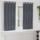 Vidaxl rideaux occultants 2 pcs gris clair 140 x 175 cm velours