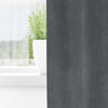 Vidaxl rideaux occultants 2 pcs gris clair 140 x 175 cm velours
