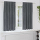 Vidaxl rideaux occultants 2 pcs gris clair 140 x 175 cm velours