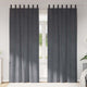 Vidaxl rideaux occultants 2 pcs gris clair 140 x 245 cm velours