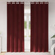 Vidaxx rideaux occultants 2 pcs bordeaux 140 x 260 cm velours