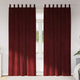Vidaxx rideaux occultants 2 pcs bordeaux 140 x 260 cm velours